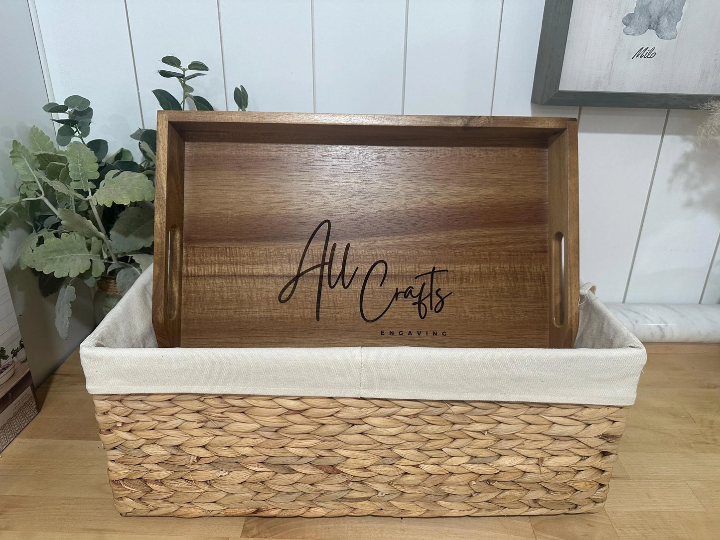 Personalized Cushion Lap Tray With Pillow