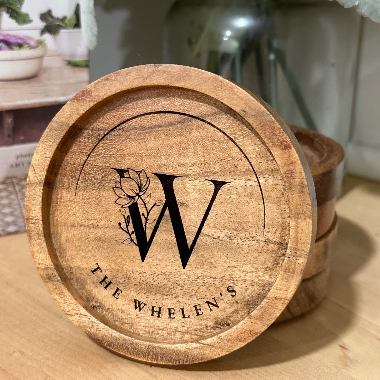 Custom Wooden Coasters